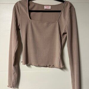 Square Neck Crop Top